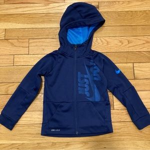 Nike Kids Therma-Fit Dri-Fit Zip Hoodie EUC